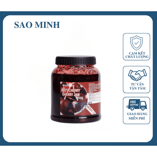 Mứt Cherry Boduo Signature 900Gr